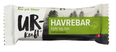 Havrebar Eple & Rips med Sjokolade, 40g