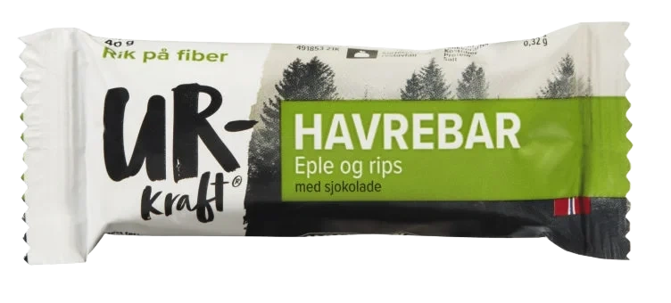 Urkraft Havrebar Eple&Rips m/Sjokolade 4