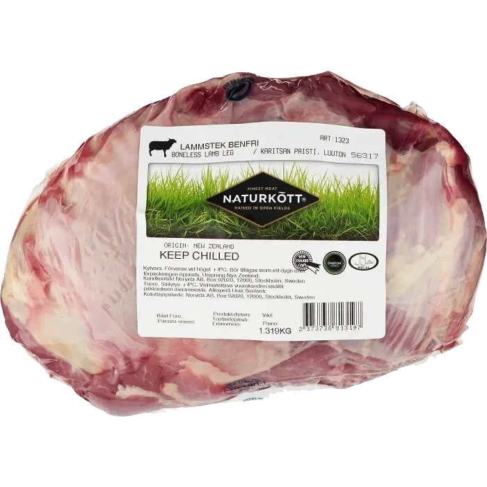 Lammstek Färsk benfri ca 1,2kg Naturkött