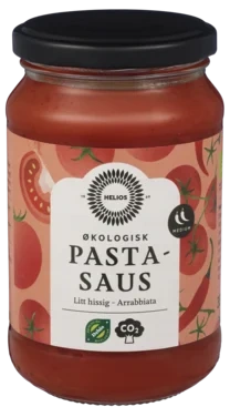 Pastasaus Arrabbiata Økologisk 350g Helios