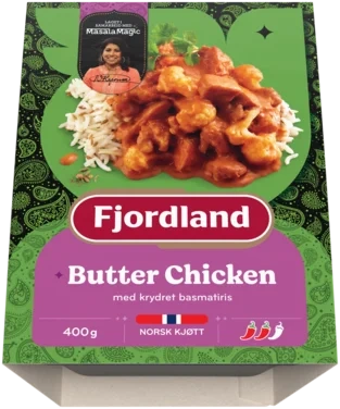Fjordland Masalamagic Butter Chicken i Skål 400g