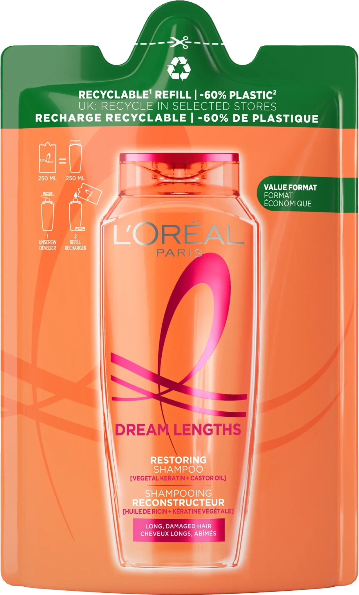 Schampo Dream Length Refill