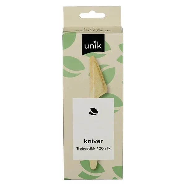 Kniver Trebestikk 20stk Unik