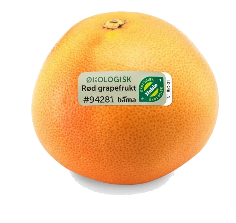 Grapefrukt Rød Økologisk stykk