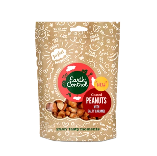 Earth Control Peanøtter Salt Karamell 125g