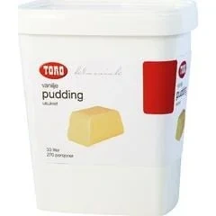 Toro Vaniljepudding Usukret Klassisk