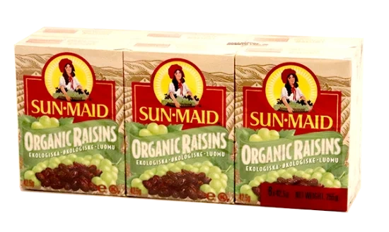 Sun Maid Organic Raisins 6pk