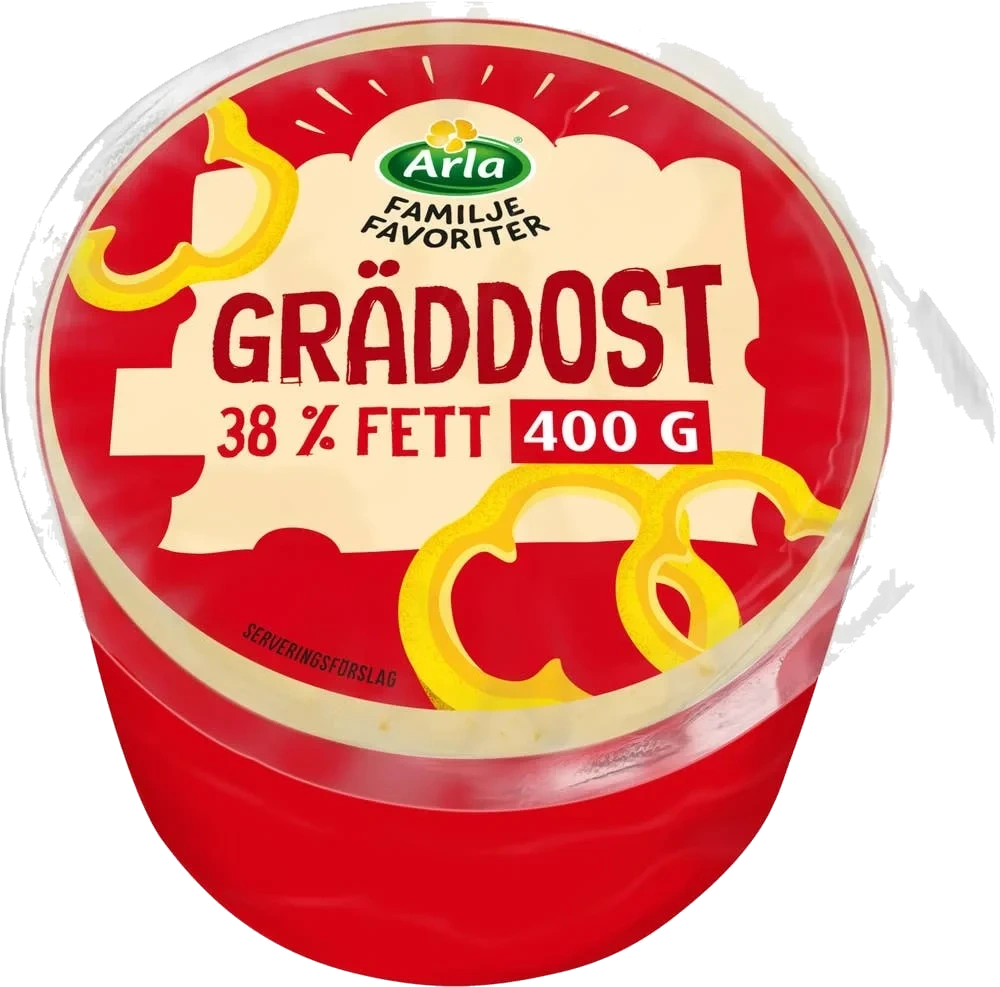 Gräddost 38% Familjefavoriter