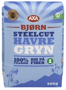 Axa Havregryn Steel Cut 900g