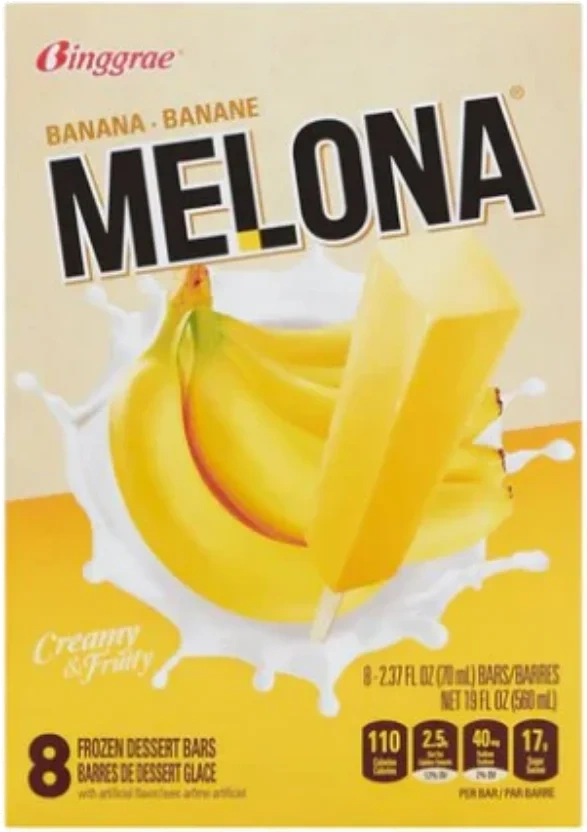 Binggrae Melona Banana 8-pack 560g