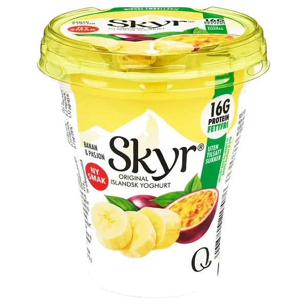 Skyr Banan&Pasjonsfrukt 160g Q