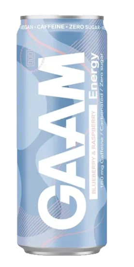 Gaam Energy Blueberry & Raspberry 330ml