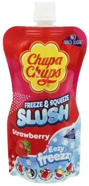 Chupa Chups Freeze & Squeeze Strawberry Slush 250 ml