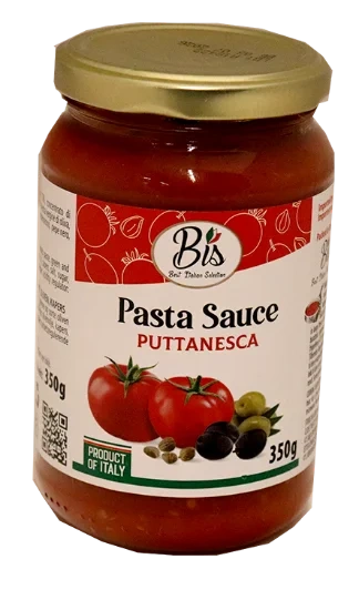 Pastasaus Puttanesca 350g