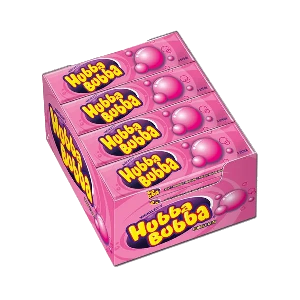 Hubba BubbaSoft Bubble Gum (Kartong 20 x 35g)