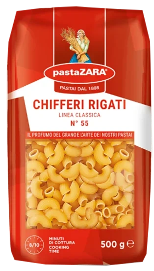 PastaZara Chifferi Rigati 500g