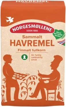 Havremel Sammalt Finmalt, 1kg