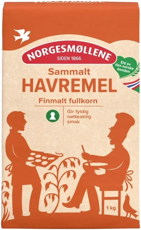 Havremel 1kg Møllerens