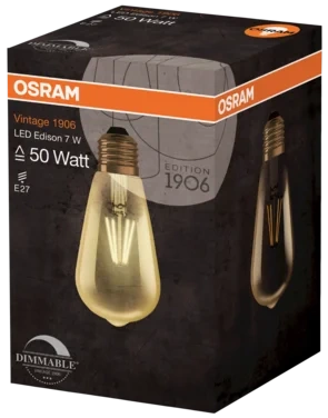 Led Edison 7w E27 Fil Dim