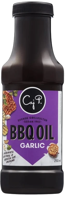 Bbq Oil Garlic 250ml Caj P