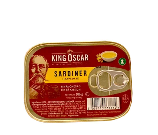 Sardiner I Rapsolje 106g