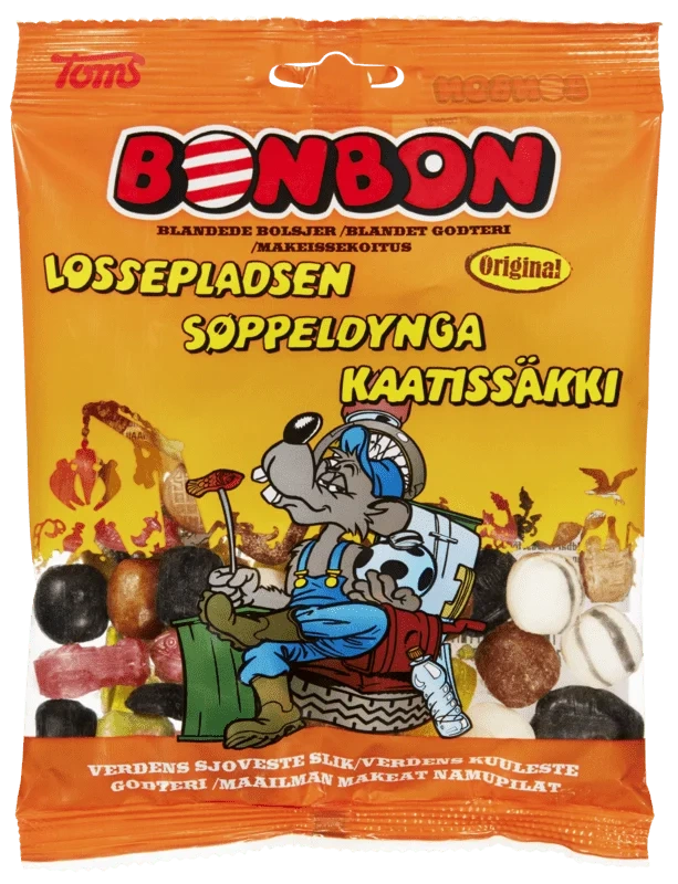 Bonbon Søppeldynga 170g