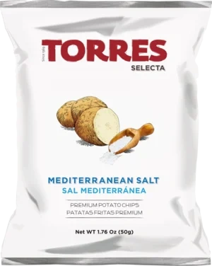 Patatas Torres Chips Mediterranean Seasalt 50g