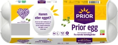 Egg Frittgående M/L 12stk Prior