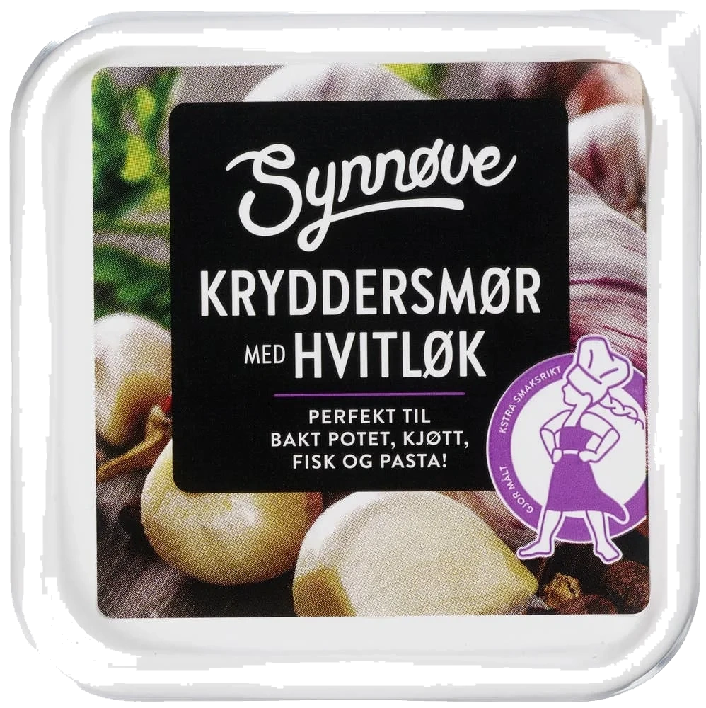 Kryddersmør med hvitløk