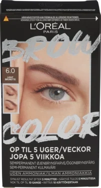 Loreal Paris Brow Color Kit Light Brunette 6