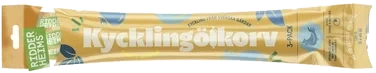 Kyllingølpølse Tomat & Basilikum 120g Ridderheims