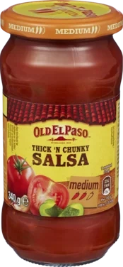 Old El Paso Thickn Chuncy Salsa med 340g