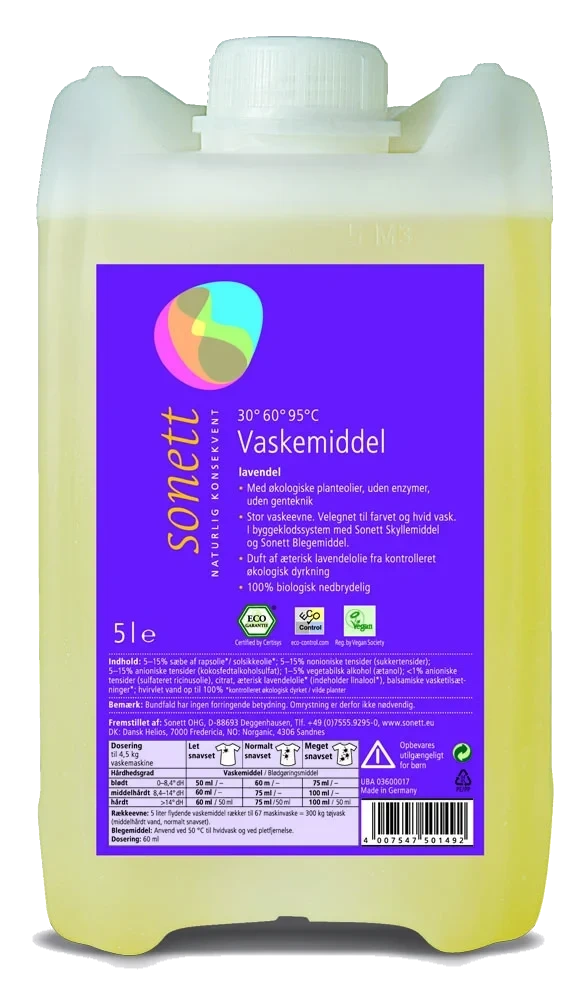 Vaskemiddel - Lavendel