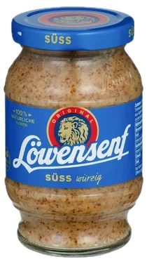 Sennep Grov & Søt 250ml Löwensenf