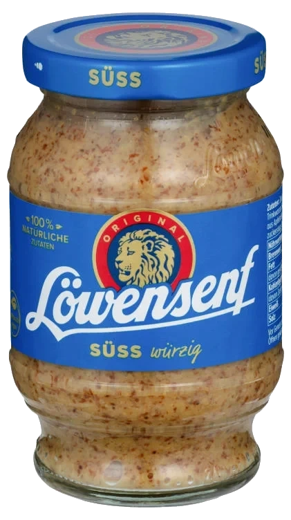 Sennep Grov & Søt 250ml Löwensenf