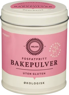 Bakepulver Økologisk 110g Helios