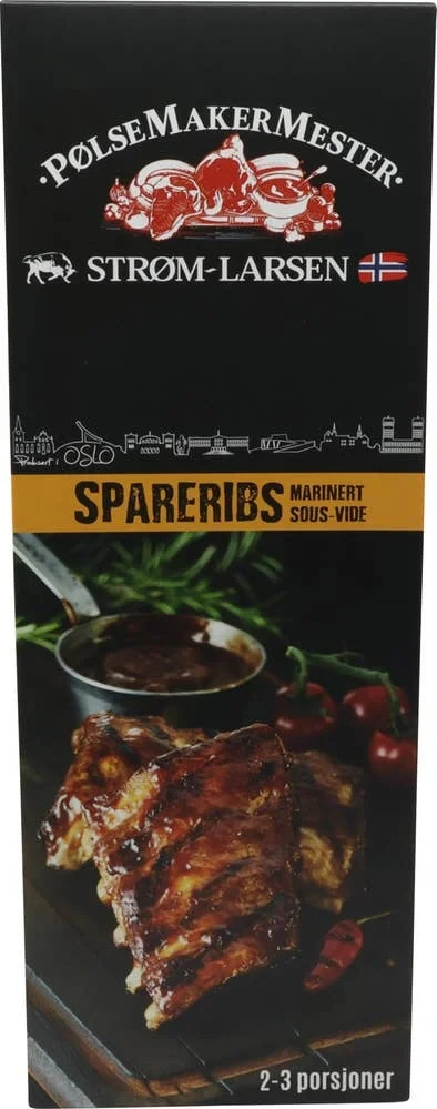 Sous vide-marinerte spareribs