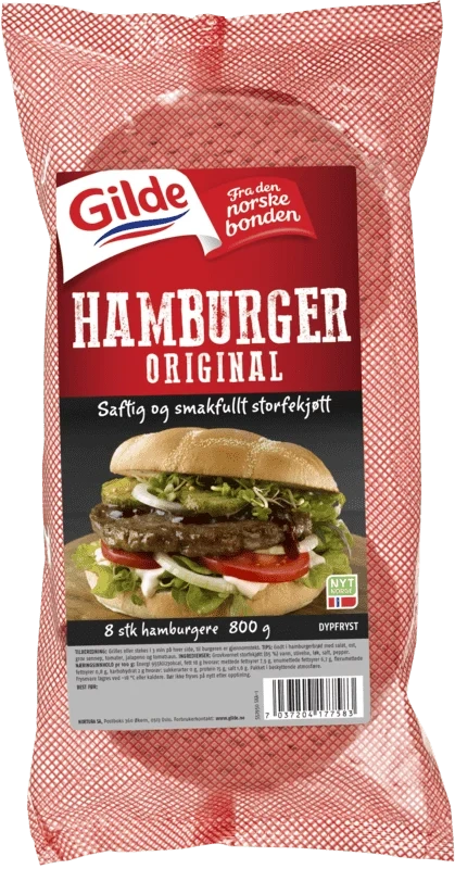 Original Burger 800g Fr Enh