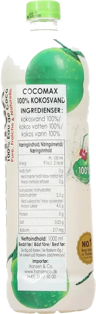 Cocomax 100% kokosvann