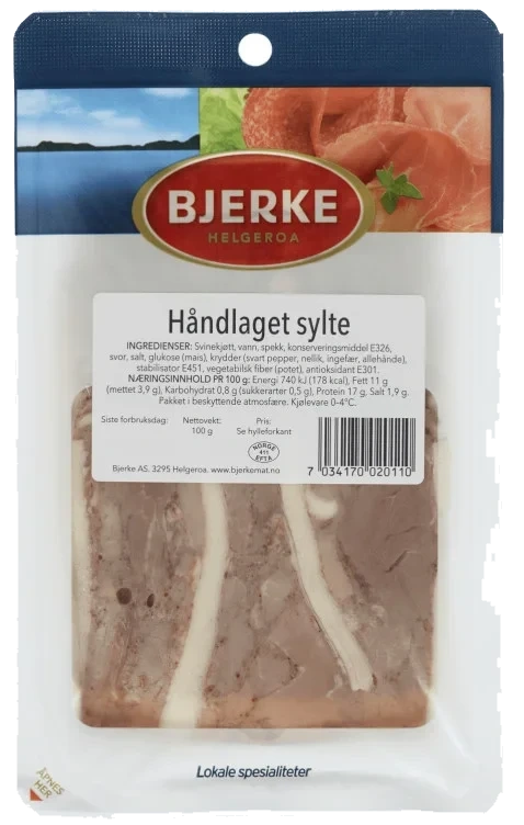 Sylte Håndlaget skivet 100g Bjerke