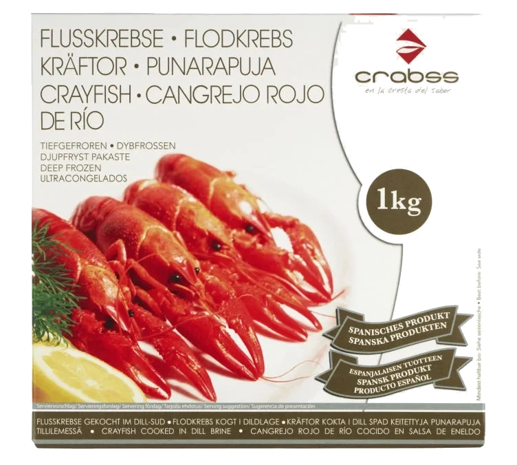 Ferskvannskreps 28/35 1kg Crabss