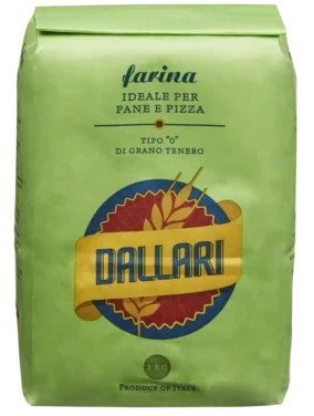 Hvetemel Tipo-0 1kg Dallari