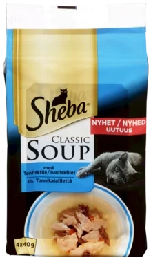 Sheba Soup Kattesnack med Tunfisk