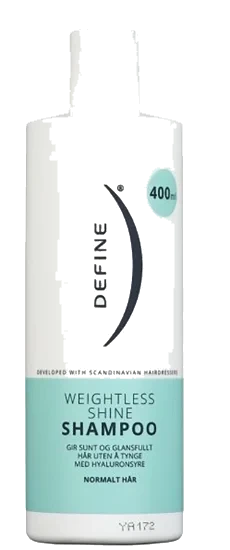 Define Weightless Shine Shampoo 400ml