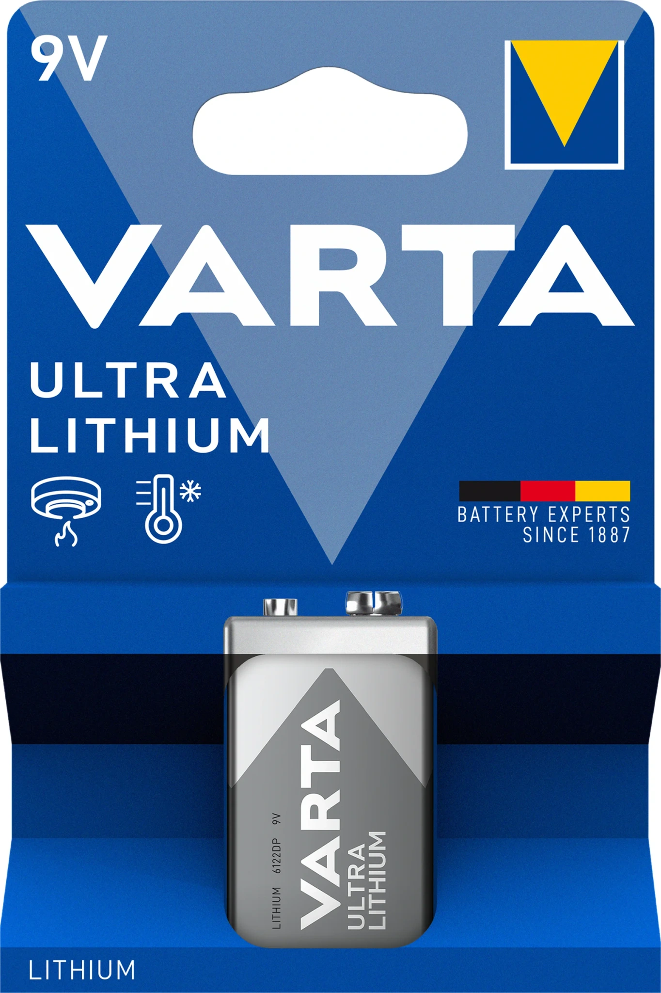 Batteri Ultra Lithium 9V