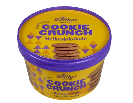 Cookiecrunch Melkesjokolade 140g