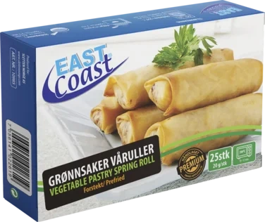 Grønnsaker Vårrull 20g X 25pcs