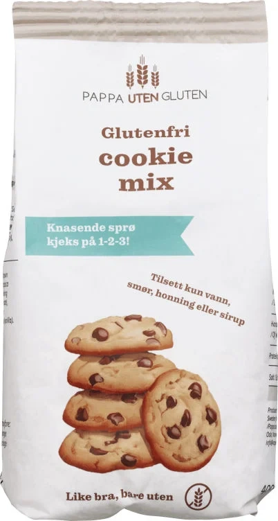 Glutenfri Cookie Mix 400g Pappa uten Gluten