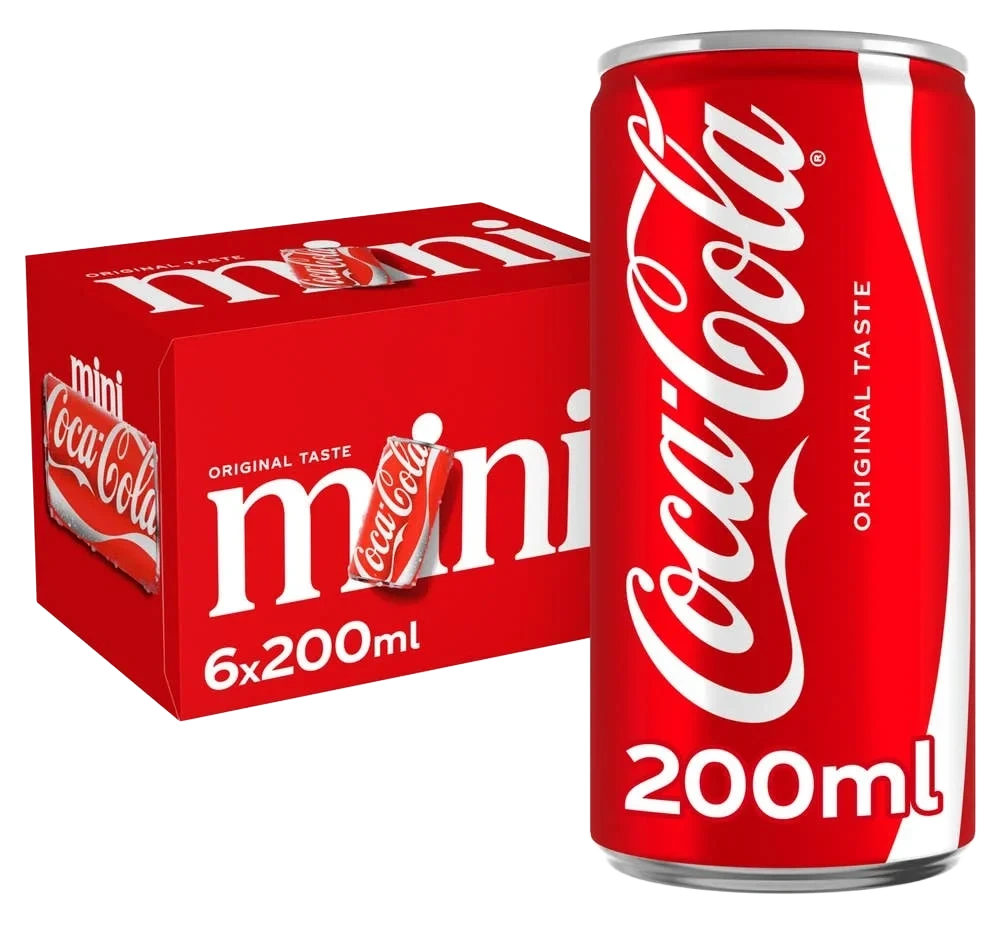 Coca-Cola Original Taste 6 x 200 ml, 1 stk