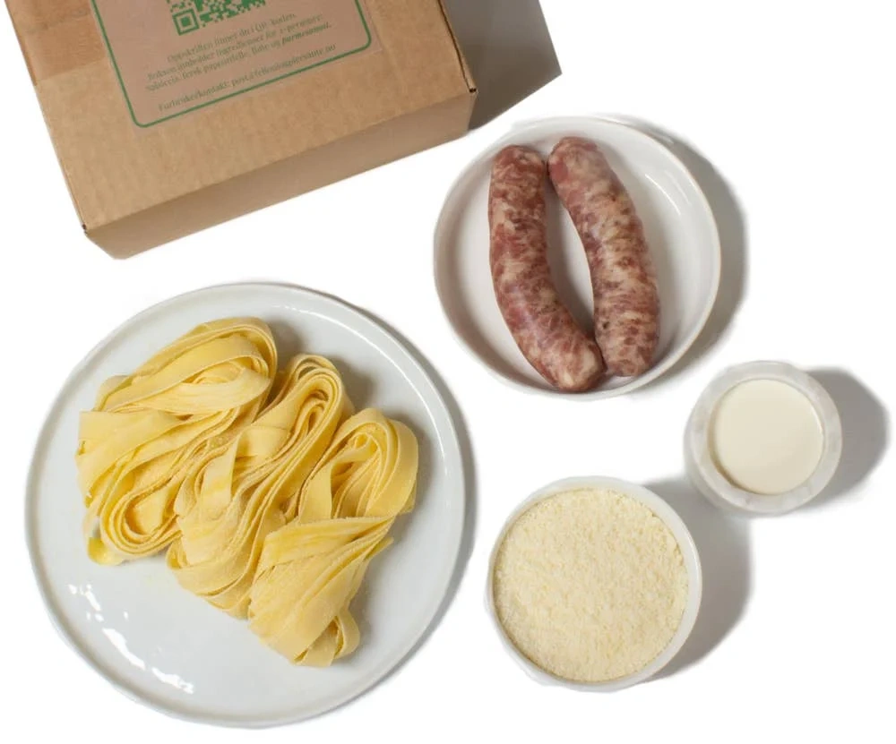 Restaurant for to - Pappardelle med Salsiccia